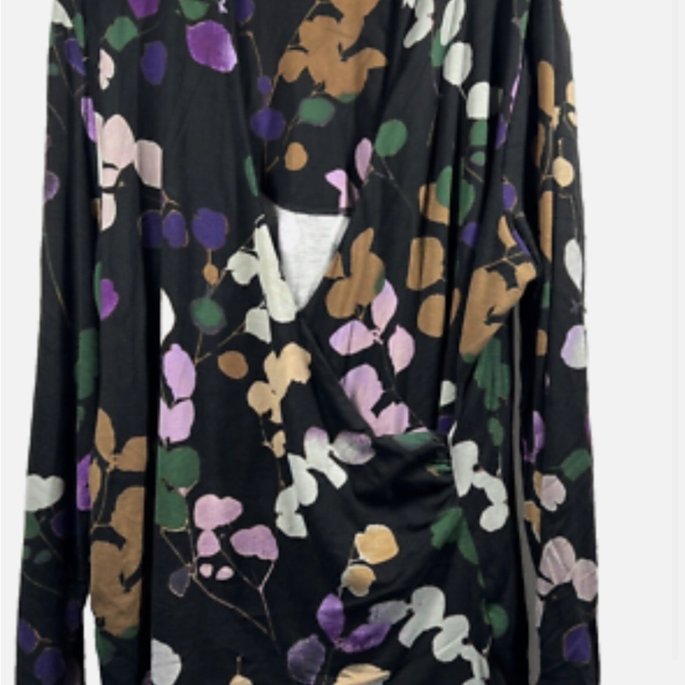 Chico's Multicolor Floral Blouse